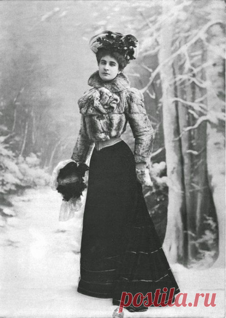 Модный приговор: 10 снимков, на которых запечатлены французские модницы 1900-1907-х годов