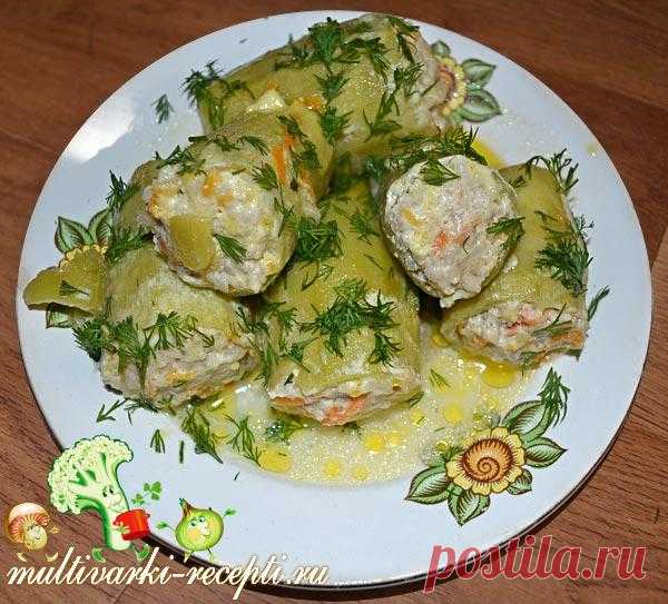Кабачки в мультиварке с фаршем: рецепт приготовления