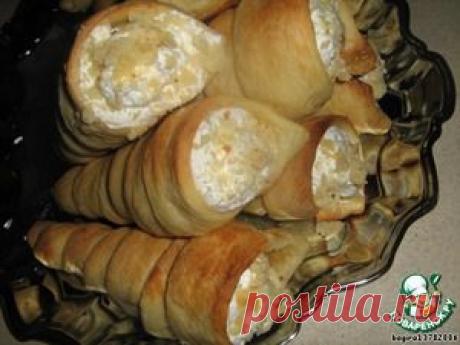 Пирожные "Слоеные трубочки" - кулинарный рецепт