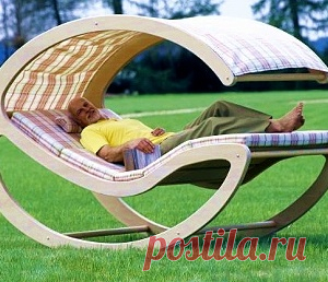 Кресло-качалка из фанеры своими руками