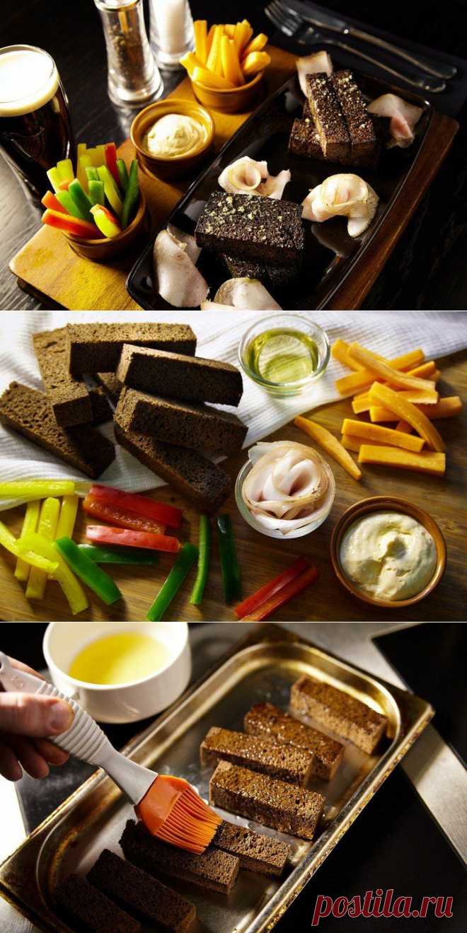 Чесночные гренки