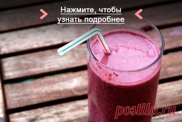 Как приготовить ягодный смузи на основе кефира - рецепт, ингридиенты и фотографии