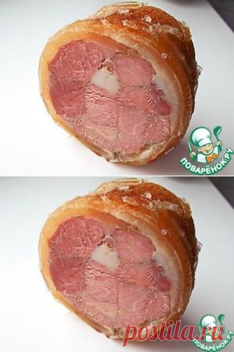 Ветчинная рулька - кулинарный рецепт