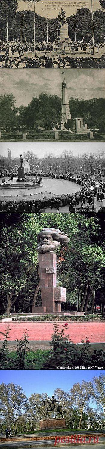 Ташкентский сквер, фотографии старого Ташкента