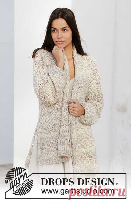 Transitions Jacket / DROPS 210-23 - Free knitting patterns by DROPS Design