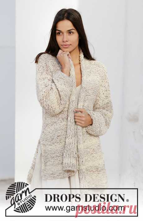 Transitions Jacket / DROPS 210-23 - Free knitting patterns by DROPS Design