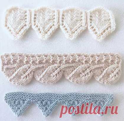 Нежные схемы окантовочек .
