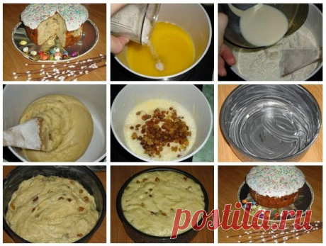 Лучшие кулинарные рецепты: Пасхальный кулич