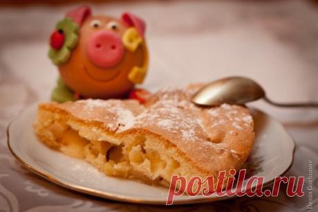 Шарлотка яблочная со сливочным маслом рецепт – русская кухня: выпечка и десерты