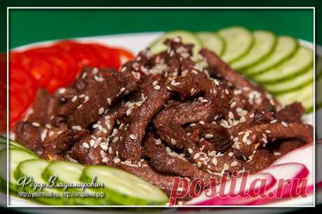 Говядина по-китайски. | Домашние рецепты