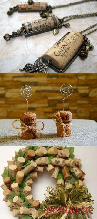 Поделки из винных пробок