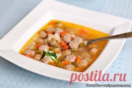 Любимые рецепты: Суп с фрикадельками. Рецепты