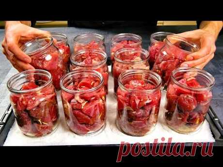 Вкусно так, что наготовил до лета! Почему я раньше не знал этого рецепта?