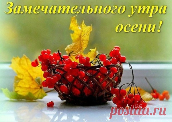 Картинки доброе утро все будет хорошо красивые осенние (62 фото)
