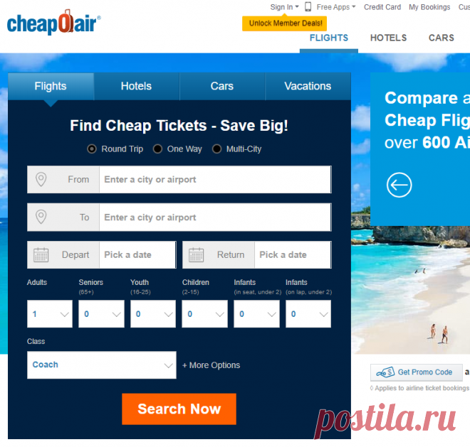 Cheap Airline Tickets, Hotels & Car Rentals | CheapOair