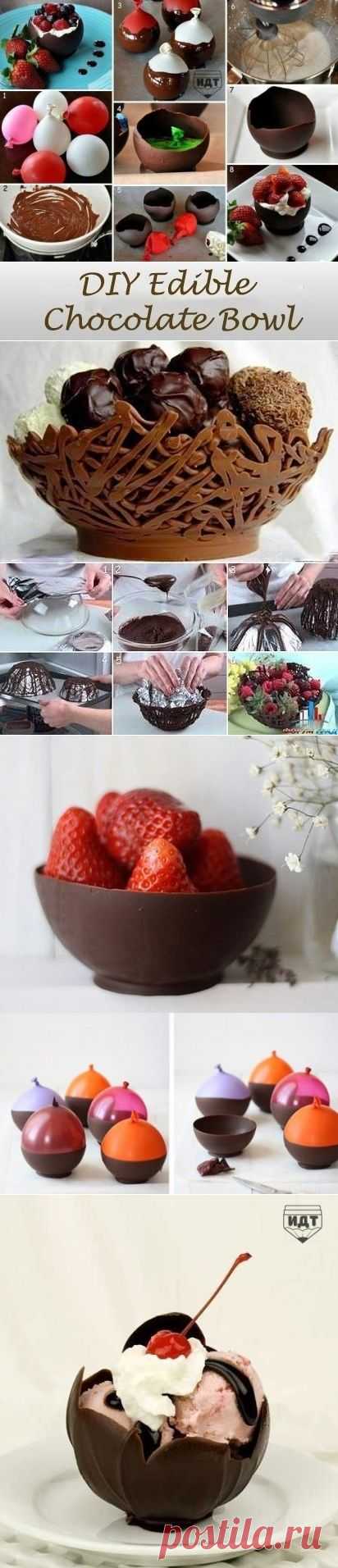 Шоколадные корзинки