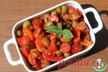 Салат-закуска &quot;Под шашлычок&quot;. Замечательный салат к мясу, курице, картошке, под шашлык исчезает на раз-два. Пикантный, освежающий, насыщенный вкус, с легкой остринкой. Пробуем?