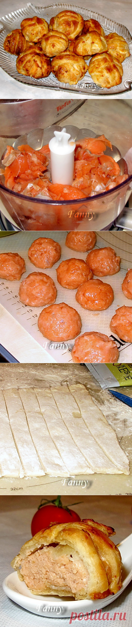 ВКУСНЫЕ РЫБНЫЕ ШАРИКИ В СЛОЕНОМ ТЕСТЕ