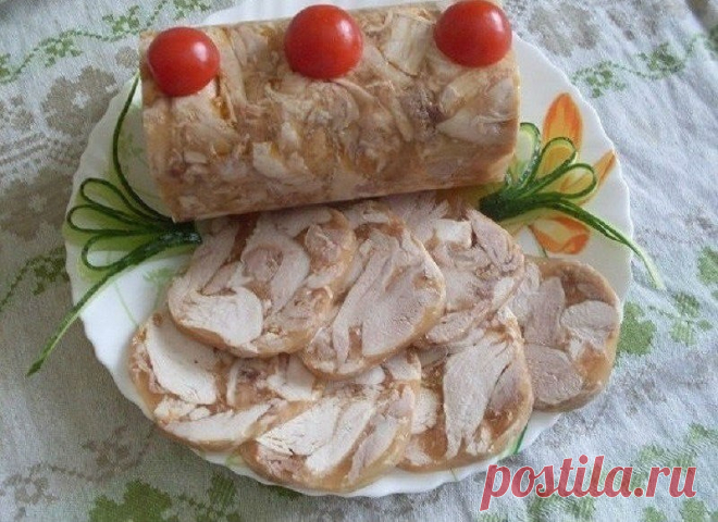 Готовим куриный рулет в бутылке: «быстрая» и недорогая альтернатива холодцу