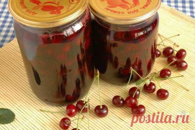 Вишня в собственном соку
