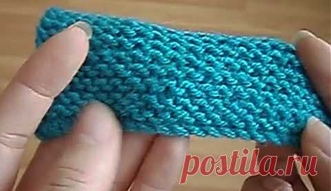 Новый способ набора петель на спицах | Подружки
