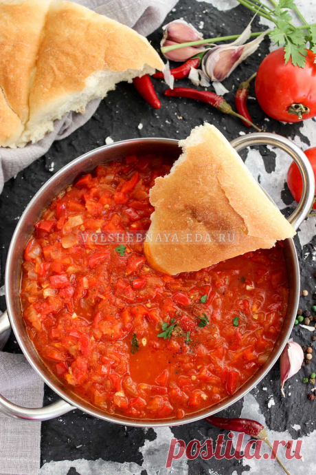 Матбуха — марокканский соус и основа шакшуки