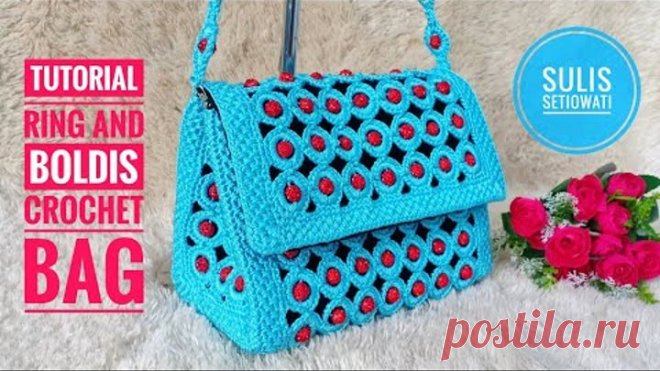 Crochet || Tutorial Tas Rajut Ring || Ring Crochet Bag || subtitles available