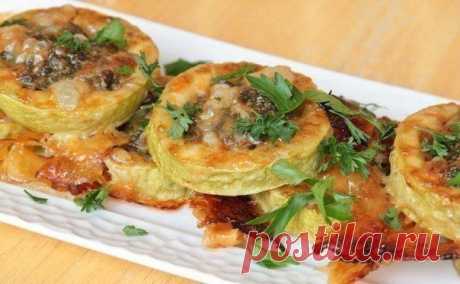 Вкуснейшие фаршированные кабачки.