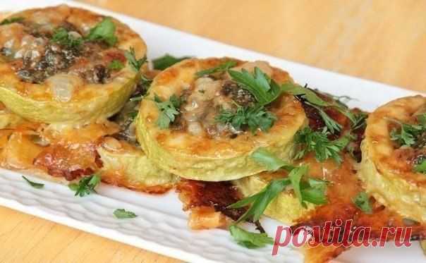 Вкуснейшие фаршированные кабачки.