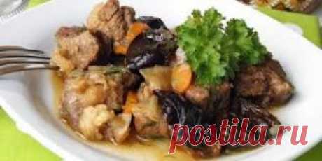 Говядина с черносливом тушеная вкусные рецепты