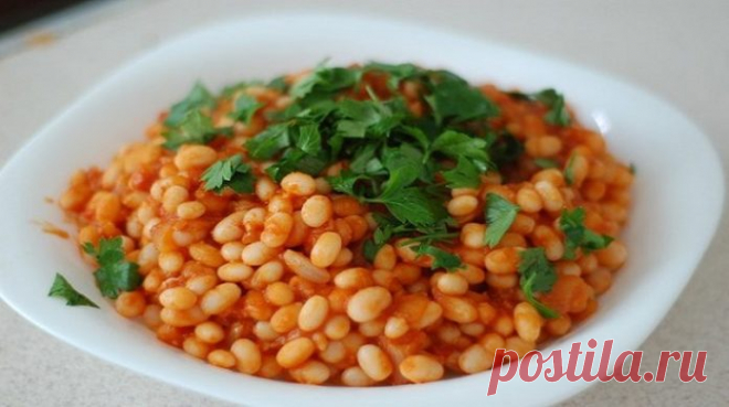 Турецкая закуска из фасоли - Люблю готовить