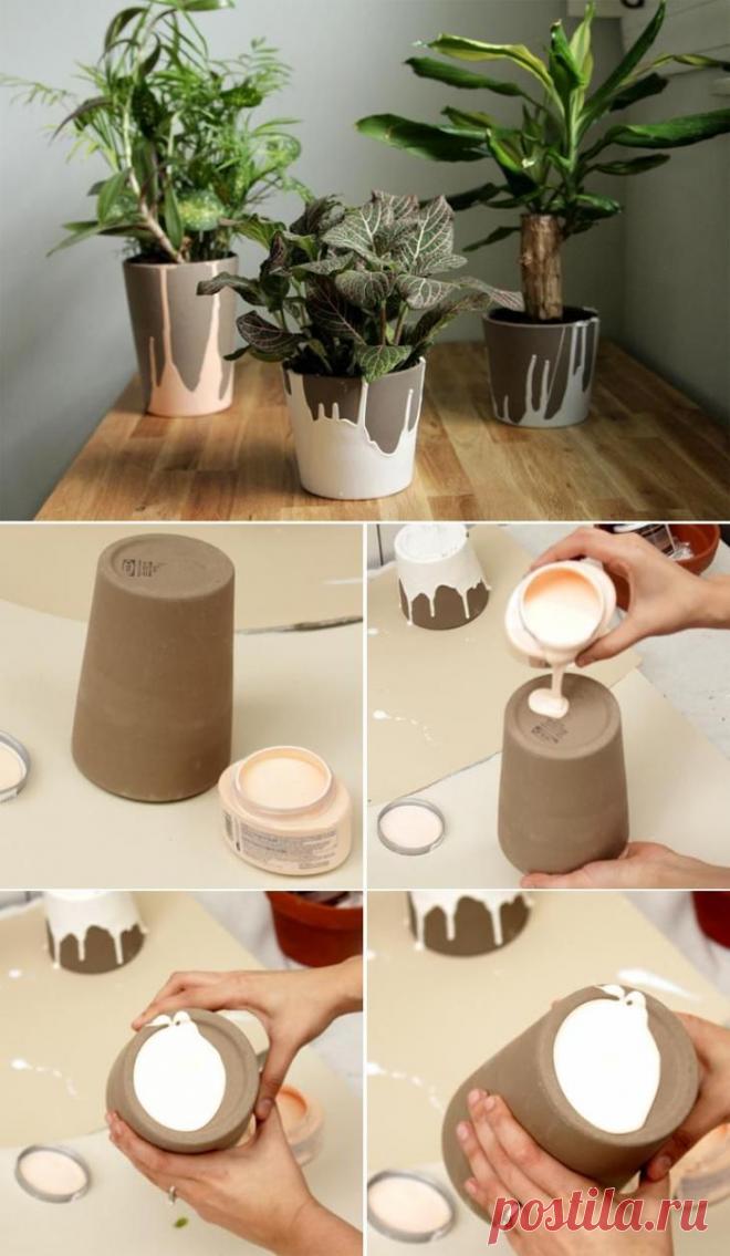 15 простых идей, чтобы преобразить цветочный горшок