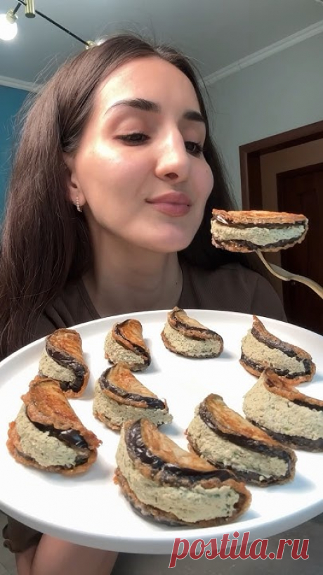 Баклажановые ракушки, муж съедает всё за раз🔥