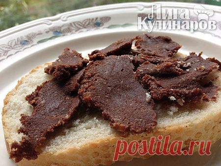 Шоколадный сыр домашний — рецепт пошаговый от Лиги Кулинаров