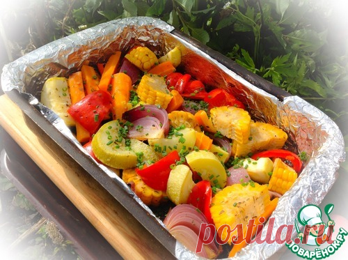Запеченные овощи с прованскими травами - кулинарный рецепт