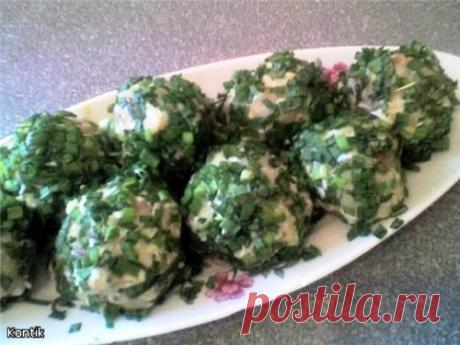 Селёдочные шарики.