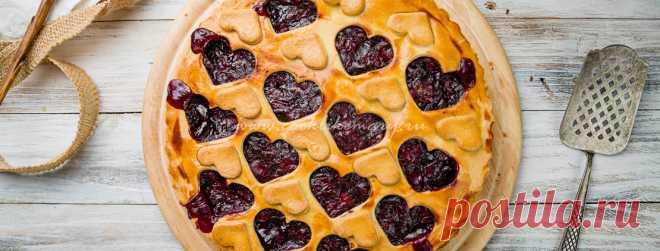 Вишневый пирог «Твин Пикс» | cooklikemary.ru