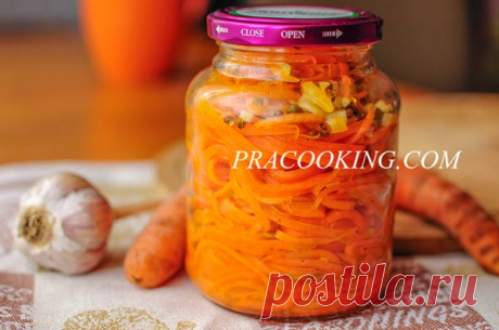 Морковь по-корейски на зиму в банках | Кулинарные рецепты с фото