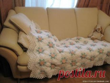 ДЕТСКИЙ ПЛЕД С РОЗОЧКАМИ  (Вязание крючком) ДЕТСКИЙ ПЛЕД С РОЗОЧКАМИ //pagead2.googlesyndication.com/pagead/js/adsbygoogle.js (adsbygoogle = window.adsbygoogle || []).push({}); //pagead2.googlesyndication.com/pagead/js/adsbygoogle.js (adsbyg…