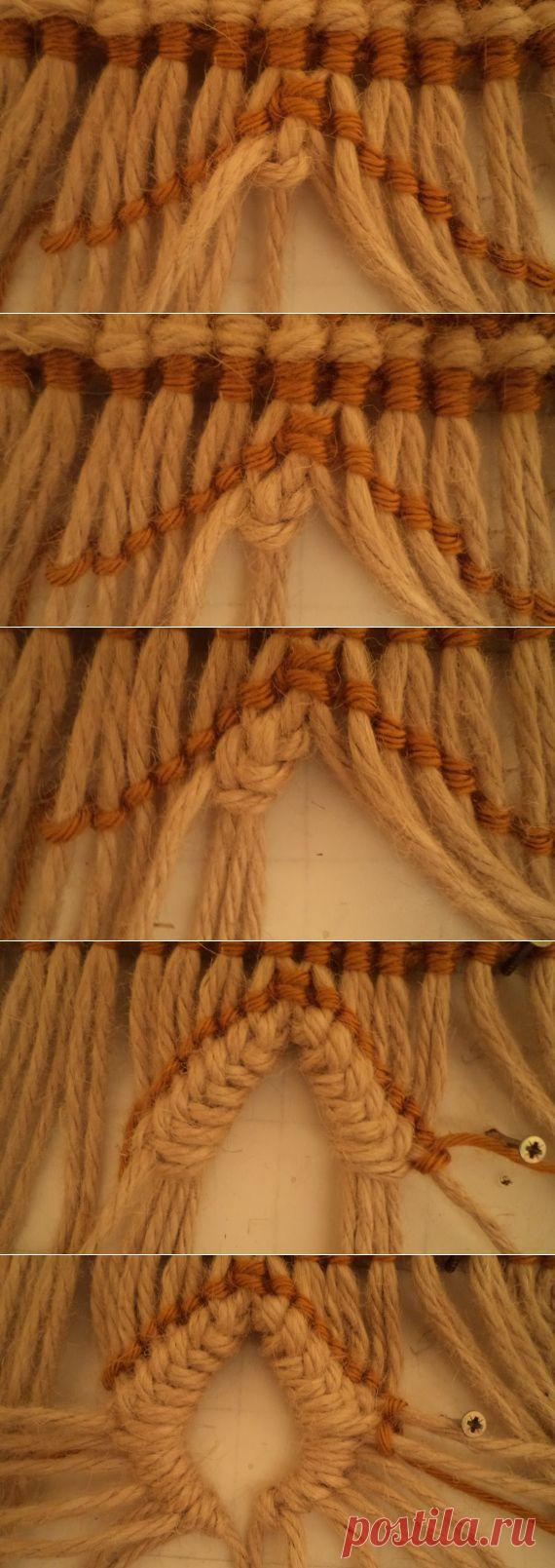 Макраме-штора"Шахерезада" часть 3 (плетение основного элемента шторы "минутки" / Другие виды рукоделия / PassionForum - мастер-классы по рукоделию