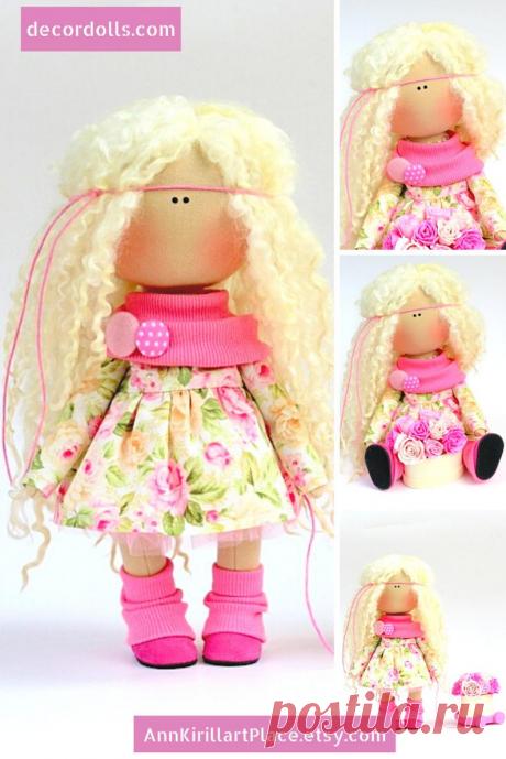 Custom Made Interior Doll Unique Nursery Decor Doll Tilda | Etsy