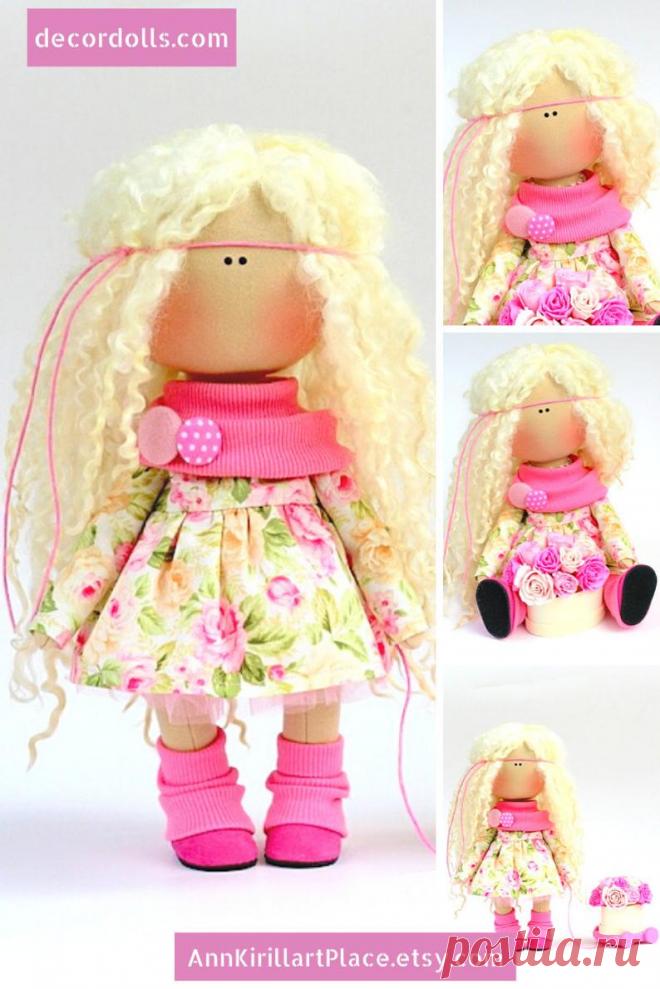 Custom Made Interior Doll Unique Nursery Decor Doll Tilda | Etsy