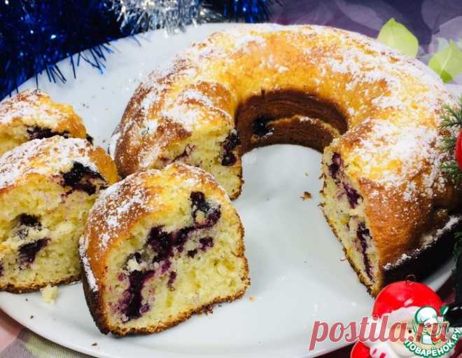 Быстрый кекс с замороженными ягодами – кулинарный рецепт