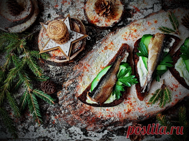 Новогодние закуски с советским вкусом
