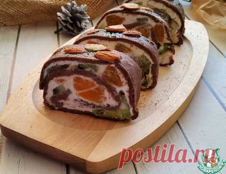 Десертный рулет без выпечки – кулинарный рецепт