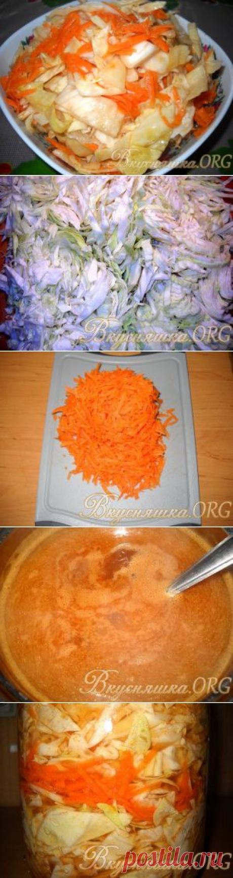 Капуста по-корейски. Рецепт с фото
