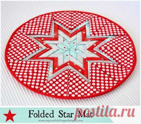 Folded Star Mat | A Spoonful of Sugar