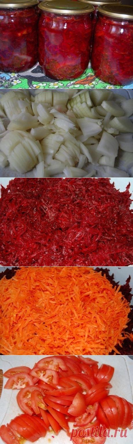 Как приготовить борщевая заправка - рецепт, ингридиенты и фотографии