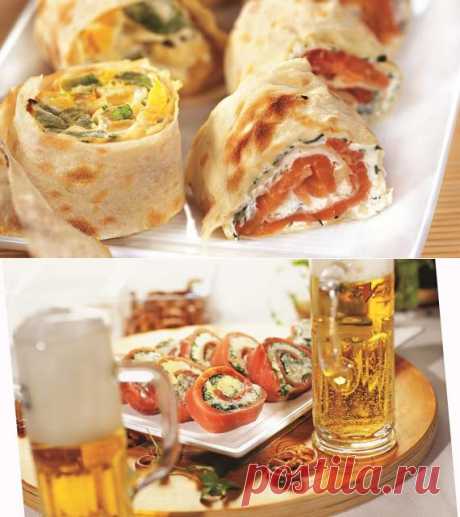 Рулеты для фуршета на Gastronom.ru