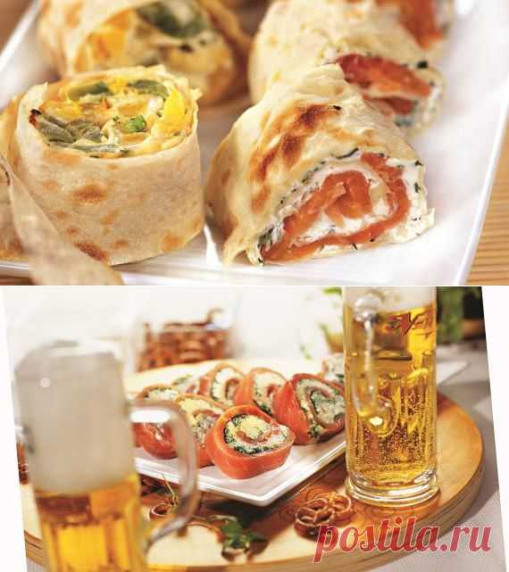 Рулеты для фуршета на Gastronom.ru